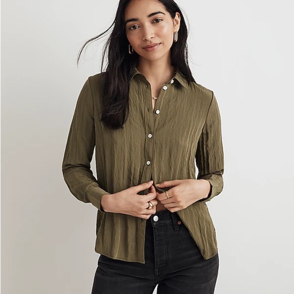 NWT Madewell Button-Up Shirt